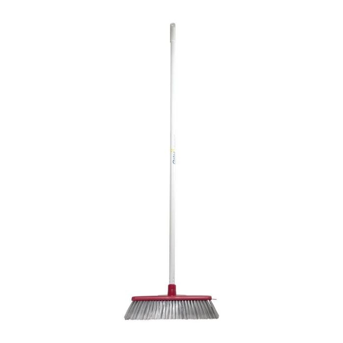 Oates Indoor Broom Classic Plus Ultimate Red Floor Sweeping Cleaning Tool