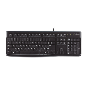 Logitech K120 Wired USB Keyboard 920-002582 - Black