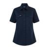 Citeco Women's Navy Short Sleeve Shirt - Size 18
