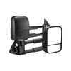 SAN HIMA Pair Extendable Towing Mirrors Fit Toyota Landcruiser 100 Series 1998-2007 Black