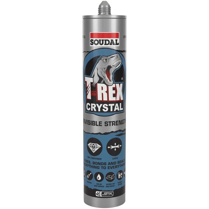 T-Rex 290ml Clear Soudal Power Crystal Cartridge