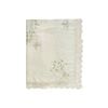 Alice Flowers Cream Embroidered Cutout Rectangular Tablecloth 152 x 228 cm