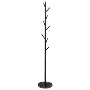 Levede Coat Rack Hat Clothes Stand Hanger Black