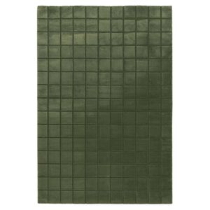 Loopsie-370cm X 280cm-jerada Textured Moss Green Rug
