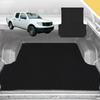 Outback GT 6D Pro Ute Tub Mat for Nissan Navara (D40-RX) 2005-2015 (With Factory Plastic Tub Liner)  - Black