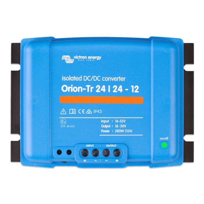 Victron 24V to 24V Orion-Tr 24/24-12A Isolated DC-DC Converter