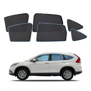 AUGSO Magnetic Window Sun Shade For Honda CRV CR-V RM Series 2012-2017 6-Piece Set Car Shades