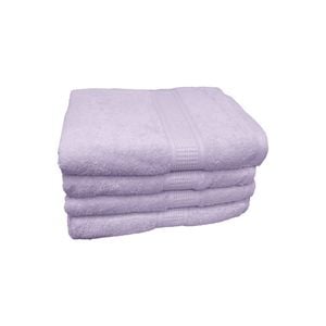 500gsm Superior Softness Combed Cotton Bath Towels 70 x 140cm Lavender