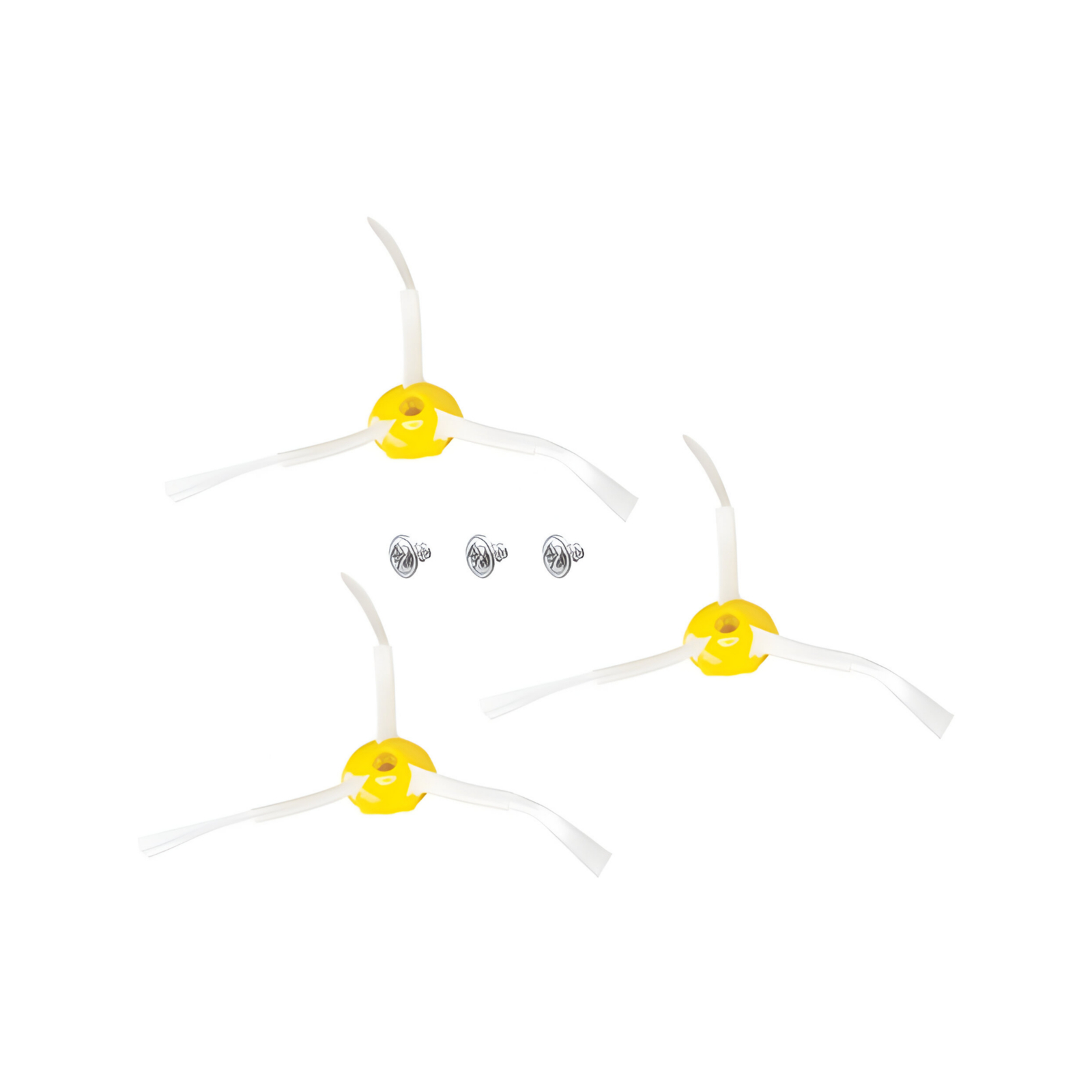 Kit Pack De 3 Brosses Latérales Pour Irobot Roomba - Séries 500/600/700