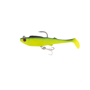Berkley 2022 Shimma Pro Rig 5.5" Rigged Soft Plastic Fishing Lure Green Neon