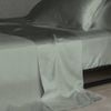 Bedding Co. Flat Sheet 100% Mulberry Silk 20 Momme Sage Green Super King