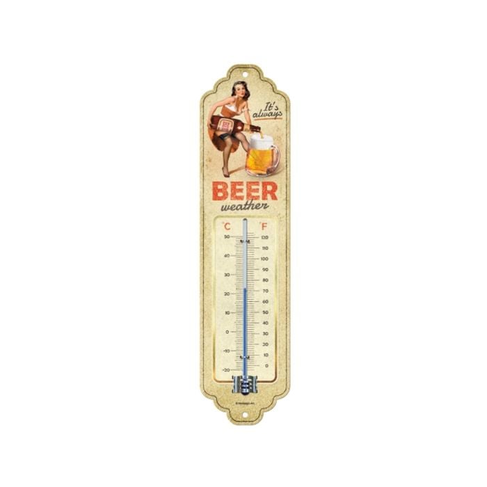 Nostalgic-Art Thermometer It's Always Beer Weather