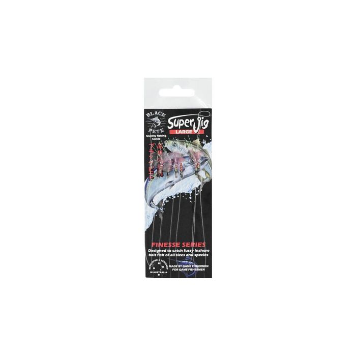 Black Pete Finesse Sabiki Pre Made Bait Jig Large