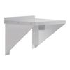 Vogue Stainless Steel Microwave Shelf Large Wall Mount 490x560x560mm Commercial Kitchen Storage