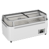Thermaster 745l Supermarket Island Freezer With Glass Sliding Lids  - Commercial Chest Freezers (zcd-e185g)
