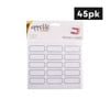 Appetito Labels Blank 45pk