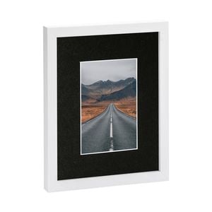 Nicola Spring Photo Frame with 4" x 6" Mount - 8" x 10" - White