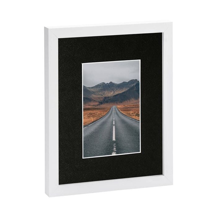 Nicola Spring Photo Frame with 4" x 6" Mount - 8" x 10" - White