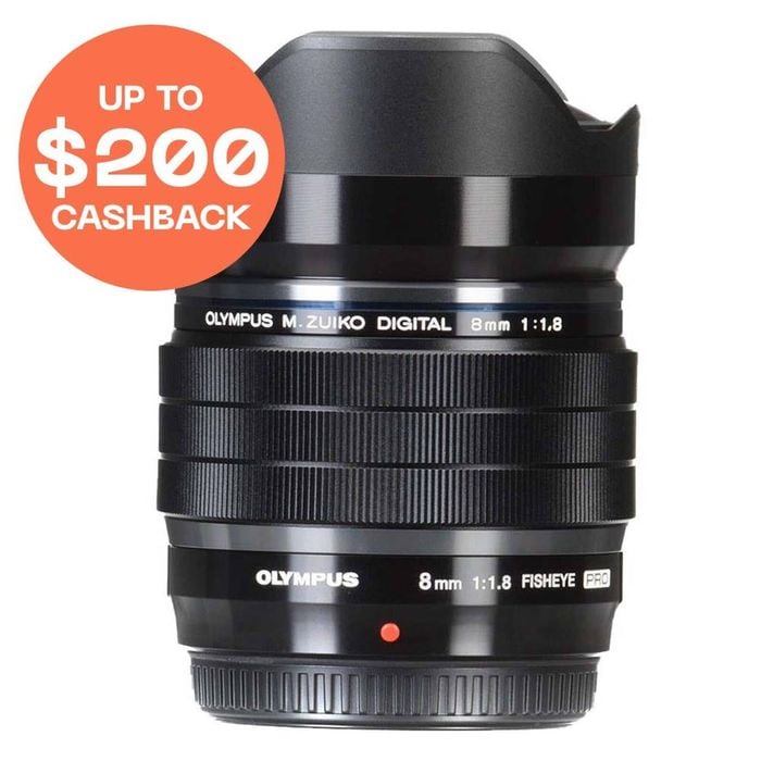 Om System 8mm F/1.8 Fisheye Pro Lens