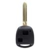 Key Zone Car Key Shell with Blank & Buttons to suit Toyota Tacoma, Rav4, Camry, Corolla and more - Various Models - TOY43 Blade