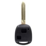 Key Zone Car Key Shell with Blank & Buttons to suit Toyota Tacoma, Rav4, Camry, Corolla and more - Various Models - TOY43 Blade
