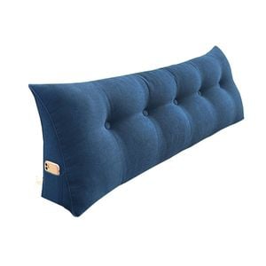 SOGA 150cm Blue Wedge Bed Pillow