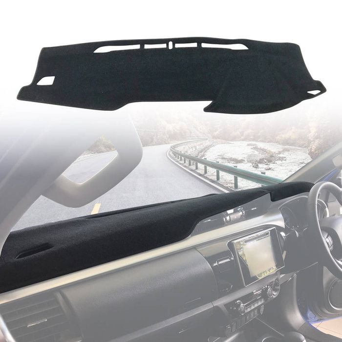 AUSGO 3D Dash Mat for Toyota Hilux REVO 2015-2025 Dashboard Cover Protector
