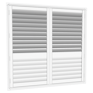 EasyAS 1510 x 1500mm White Adjustable Plantation Shutter