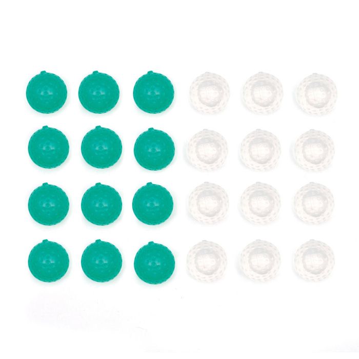 Kikkerland Golf Ball Ice Cubes Set of 24