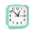 Small Silent Alarm Clock, Battery Operated, No Ticking, Snooze, Easy Set, Perfect for Office, School, Trip
