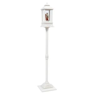 Festiva 148cm White Christmas Lamp Post Decoration