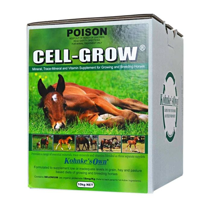Kohnkes Own Cell Grow Horse Trace-Mineral & Vitamin Supplement 10kg