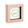 Nicola Spring Acrylic 3d Box Photo Frame - 4" X 4"
