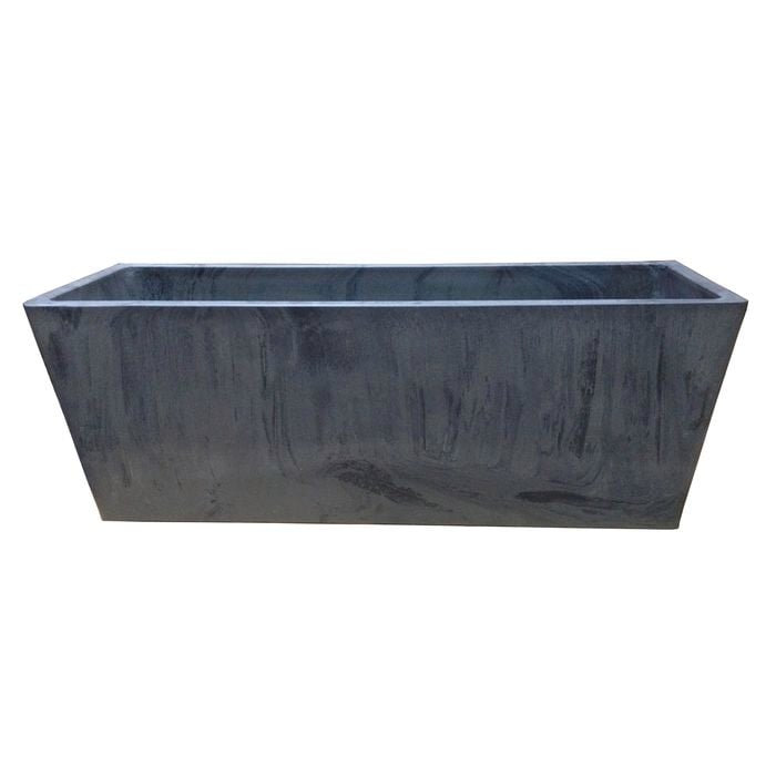 Respect 35cm Charcoal Green Earth Trough Planter
