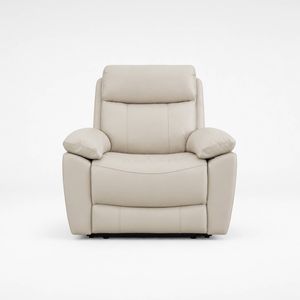 1 Seater Top Grain Leather Electric Recliner Sofa