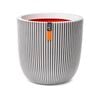 Capi 43cm Ivory Groove Outdoor Plant Pot