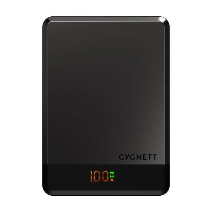 Cygnett MagSlim 10k Magnetic Wireless Power Bank (Black)