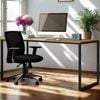 Zinus Computer Desk Home Office Wooden - Black 160cm