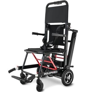 Equipmed Electric Stair Climbing Wheelchair, 169kg Load Capacity, 46 Steps/min, Aluminium Alloy, Foldable