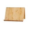 Sherwood Home Kitchen Cook Book & Ipad/ Tablet Bamboo Stand - Natural Brown