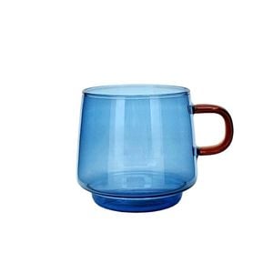 Glass Talks - Glass Cup Blue  8x7.5cm