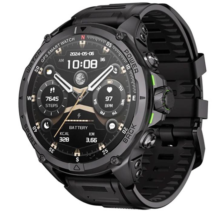 KUMI U5 Pro Smart Watch - Black
