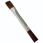 Rod Building Brush with 8mm Angled Head - 27cm Epoxy Sable Hair Brush