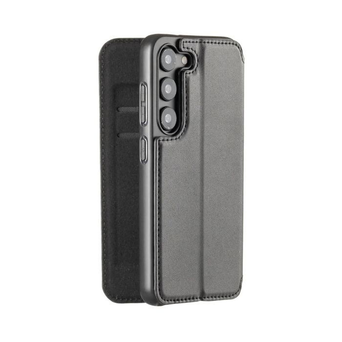 3sixT 6.1" Samsung Galaxy S23 SlimFolio Wallet Phone Case Black