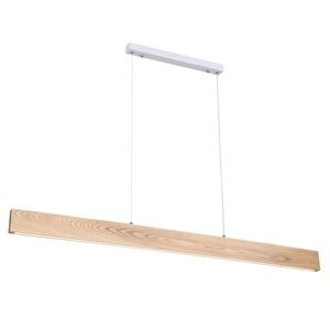 Oriel Lighting Langtoft Tricolour LED Pendant Light Ash Wood