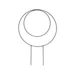 Jack 450 x 300mm Black Duo Circle Trainer