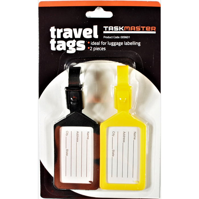 Taskmaster Travel Tag - 2 Pack