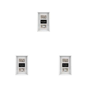 3PK Unigift Soho 3-Open Collage Picture Frame 10x15cm White