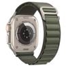 Alpine Nylon Sports Watch Band Strap - For Apple iWatch Ultra [42mm Series 3] 44mm 45mm 46mm 49mm (Green)