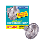 Nelson MR16 Halogen 20W Tungsten Dichroic Halogen Globe